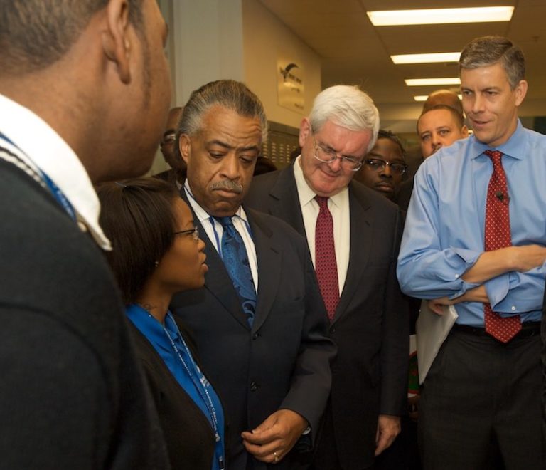 Rev. Sharpton, That’s Not What You Said When You Visited Our Charter School.