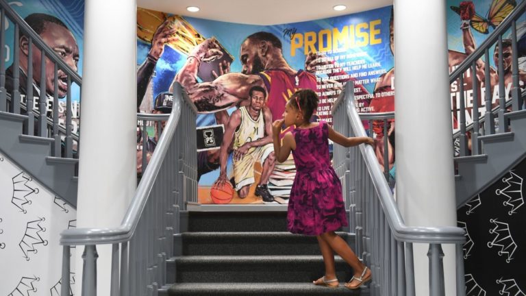 LeBron’s New School Helps Put Out a Fire While Jalen Rose Whines That King James Didn’t Invent Water